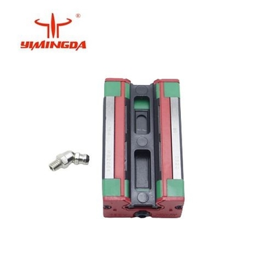 La taglierina automatica HGH20CA parte il blocchetto di scorrimento delle guide lineari per il modello UNICUT
