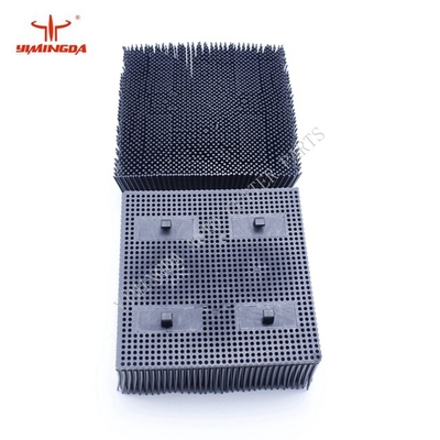 Il nero automatico di nylon del blocchetto della setola della taglierina spazzola 100 x 100 x 42mm per Morgan