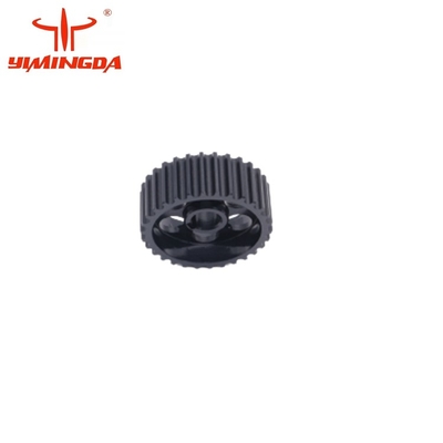 Numero del pezzo automatico 128047 del nero dell'ingranaggio di puleggia delle parti della taglierina di lunga vita per la macchina della taglierina