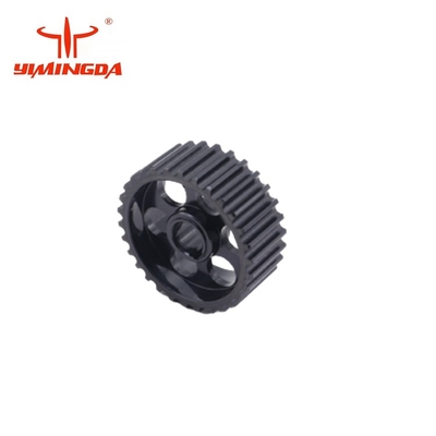 Numero del pezzo automatico 128047 del nero dell'ingranaggio di puleggia delle parti della taglierina di lunga vita per la macchina della taglierina