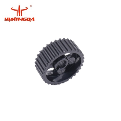 Numero del pezzo automatico 128047 del nero dell'ingranaggio di puleggia delle parti della taglierina di lunga vita per la macchina della taglierina