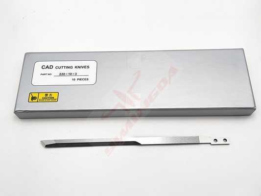 Taglio coltello per tagliatore bullmer dimensione 220.5x10x3mm e 220 * 10 * 3mm
