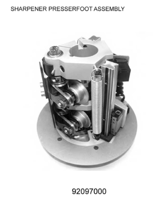 Parte n. 59486001 Cuscinetto, lineare, W/Rod, S-93-7 Paragon XLC7000 Z7 pezzi di taglio
