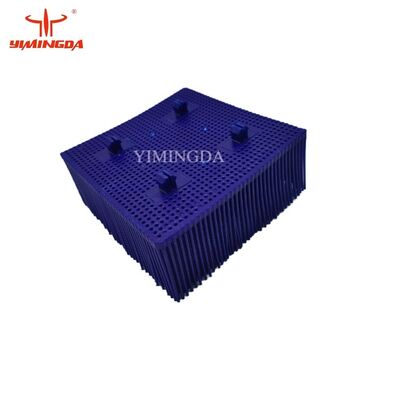 Codice articolo 92911003 Setola 1.6" Nylon - Piede quadrato Colore blu per macchina di taglio automatica