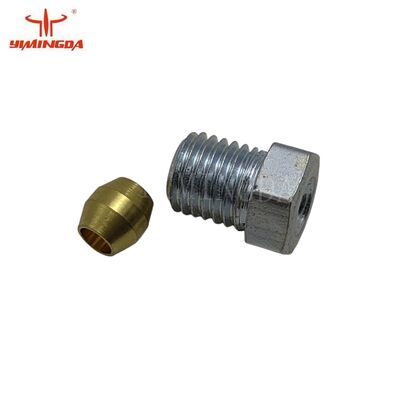 Macchine per taglio tessile, parte n. 060866 Vattone di connessione del tubo di olio per bullmer Procut Xl7501