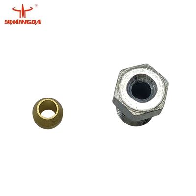 Macchine per taglio tessile, parte n. 060866 Vattone di connessione del tubo di olio per bullmer Procut Xl7501