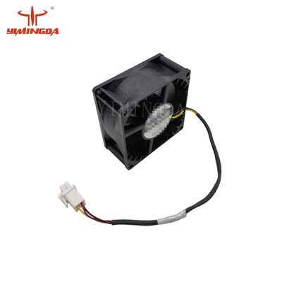 Ricambio per macchina taglierina tessile N. 1012453000 / 1011409000 Ventola, 80x80x38mm, 90CFM, 24VDC